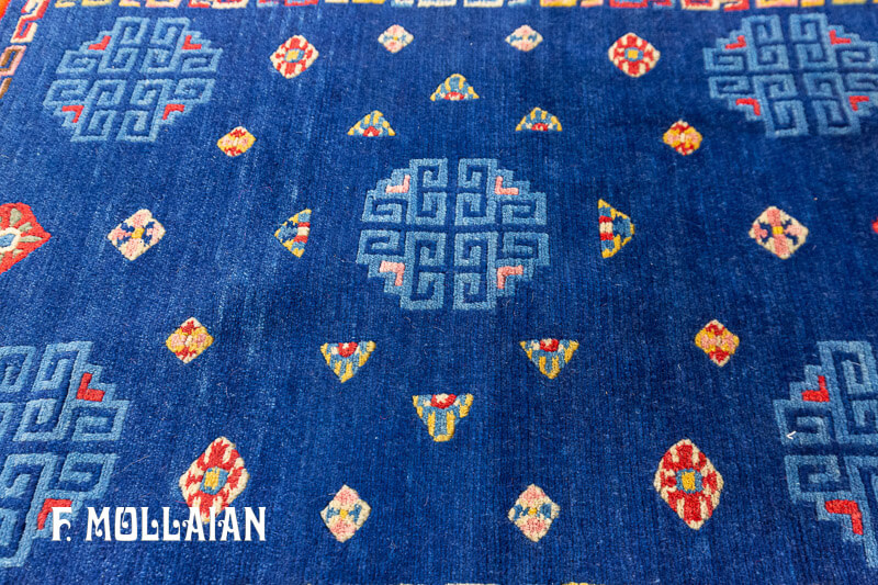 Antique Tibetan Rug n°:78743284